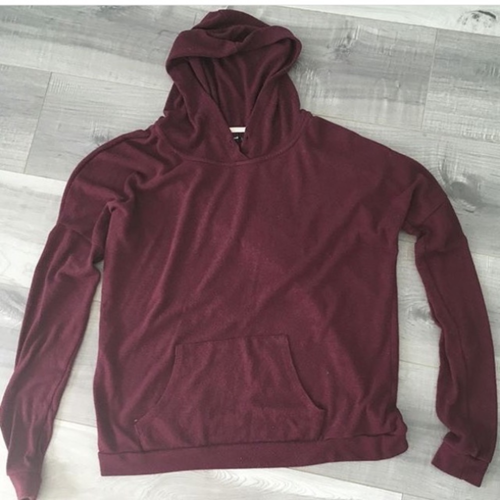 Brandy Melville maroon Hoodie